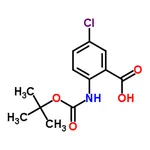RHAWN 2-((tert-Butoxycarbonyl)amino)-5-chlorobenzoic acid