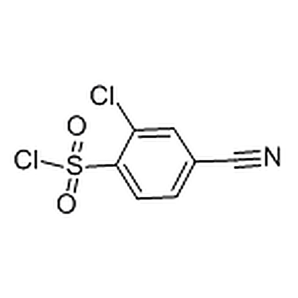 RHAWN 2-Chloro-4-cyanobenzene-1-sulfonyl chloride