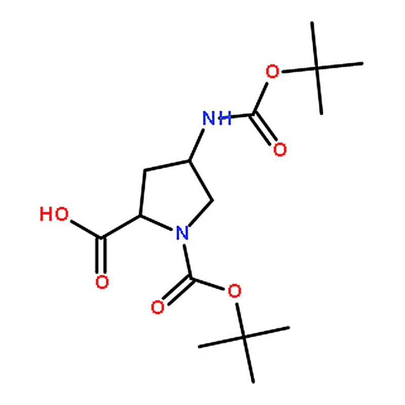 RHAWN (2S,4S)-1-(tert-Butoxycarbonyl)-4-((tert-butoxycarbonyl)amino)pyrrolidine-2-carboxylic acid