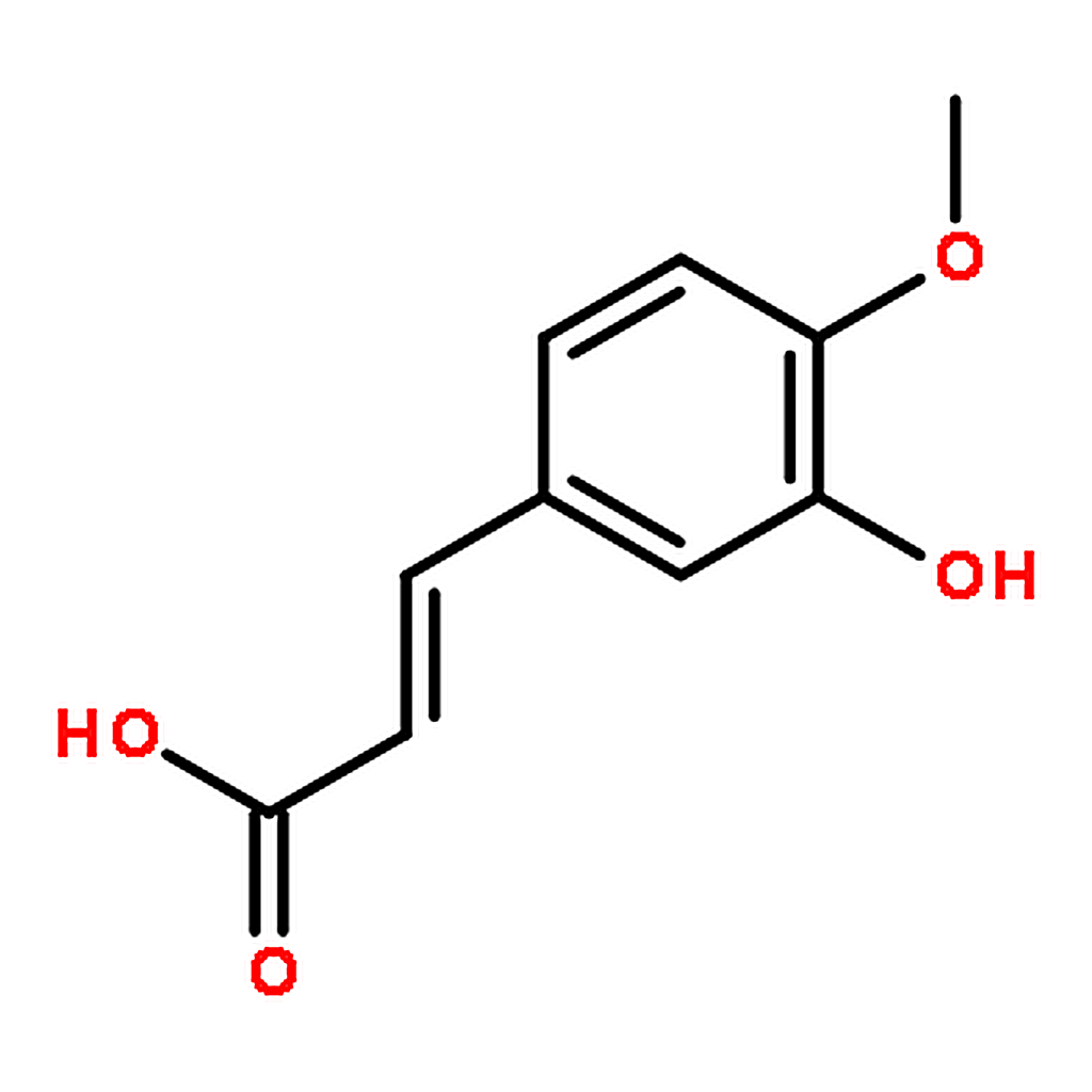 RHAWN (E)-3-(3-Hydroxy-4-methoxyphenyl)acrylic acid