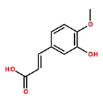 RHAWN (E)-3-(3-Hydroxy-4-methoxyphenyl)acrylic acid