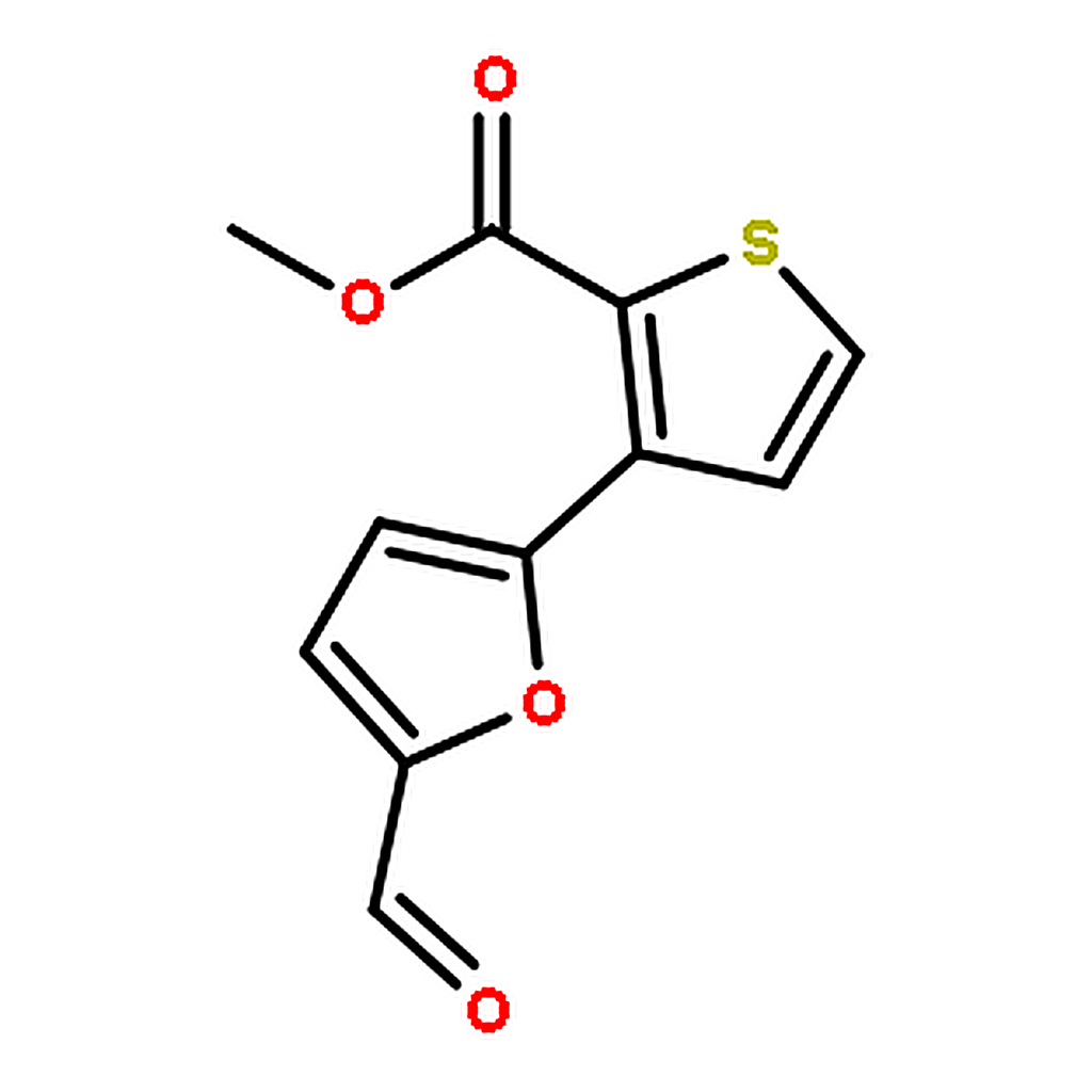 RHAWN Methyl 3-(5-formylfuran-2-yl)thiophene-2-carboxylate