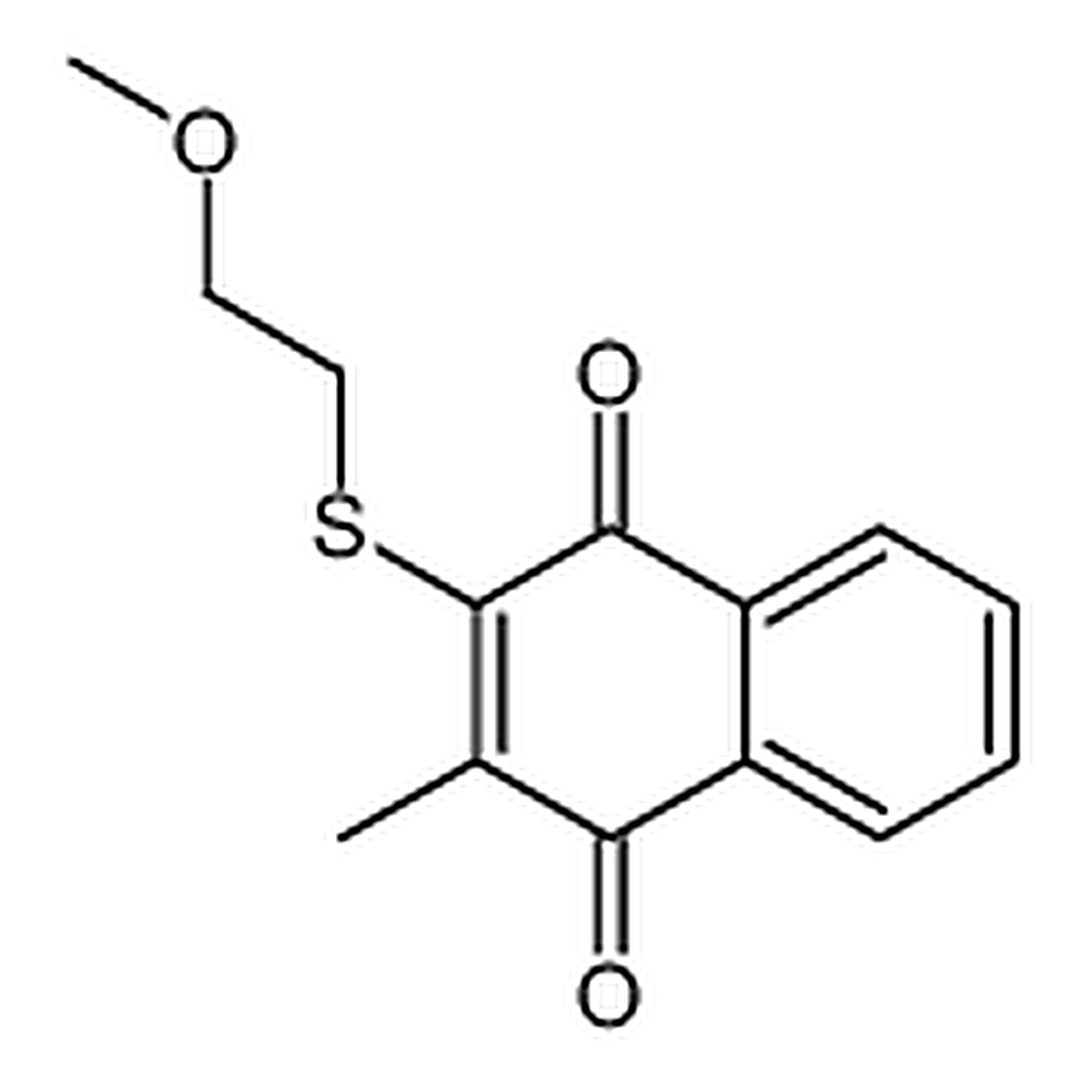 RHAWN 2-[(2-Methoxyethyl)thio]-3-methyl-1，4-napthalenedione