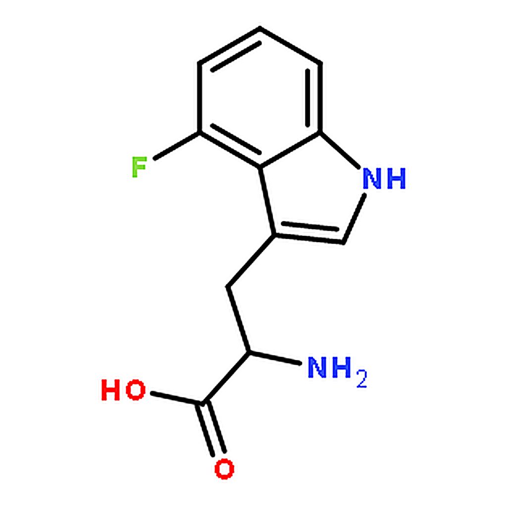 RHAWN 2-Amino-3-(4-fluoro-1H-indol-3-yl)propanoic acid