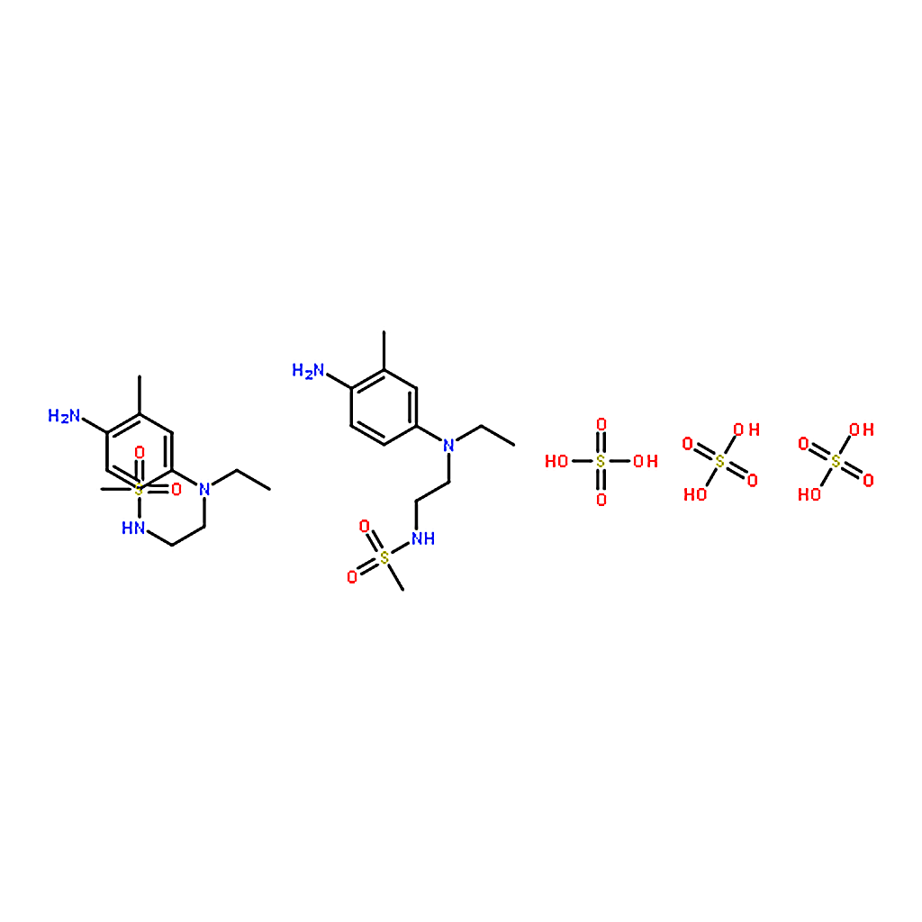 RHAWN N-(2-((4-Amino-3-methylphenyl)(ethyl)amino)ethyl)methanesulfonamide sulfate