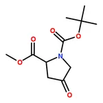 RHAWN (R)-1-tert-Butyl 2-methyl 4-oxopyrrolidine-1,2-dicarboxylate