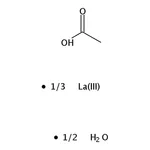 RHAWN Lanthanum acetate trihydrate
