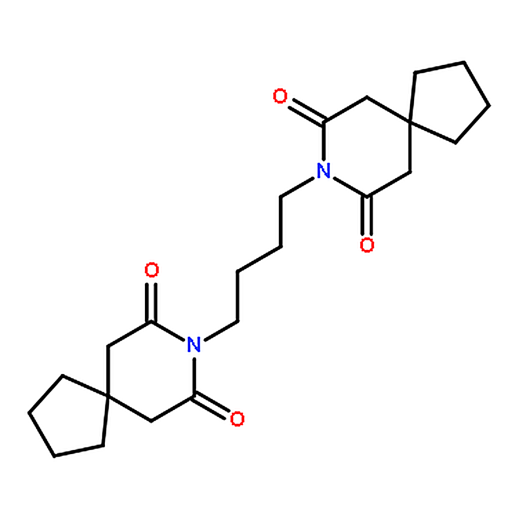 RHAWN 8,8'-(1,4-Butanediyl)bis-8-azaspiro[4.5]decane-7,9-dione