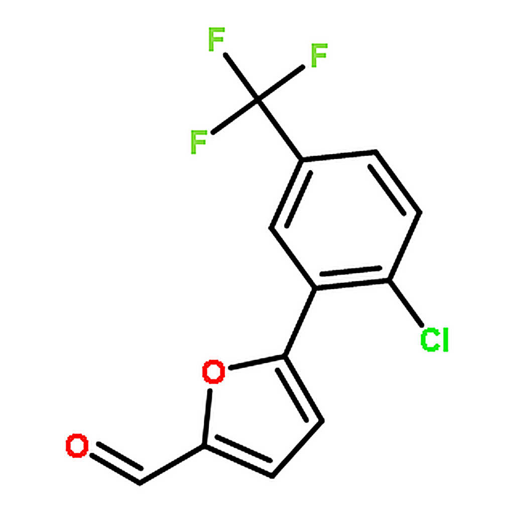 RHAWN 5-(2-Chloro-5-(trifluoromethyl)phenyl)furan-2-carbaldehyde