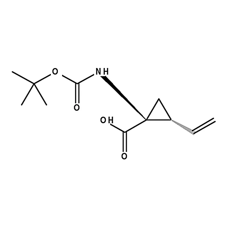 RHAWN (1S,2R)-1-((tert-Butoxycarbonyl)amino)-2-vinylcyclopropanecarboxylic acid