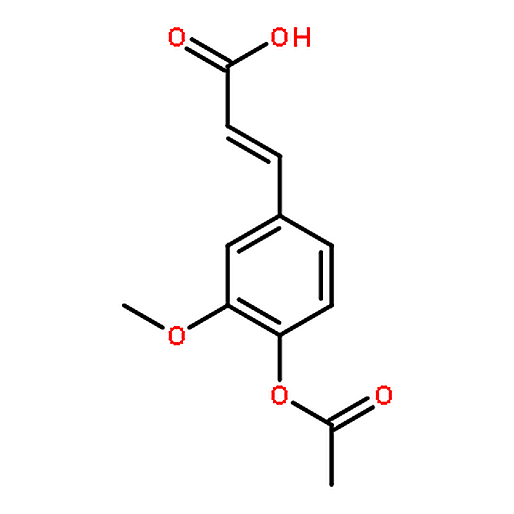 RHAWN 3-(4-Acetoxy-3-methoxyphenyl)acrylic acid