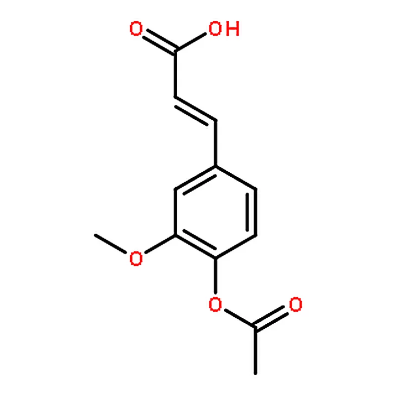 RHAWN 3-(4-Acetoxy-3-methoxyphenyl)acrylic acid