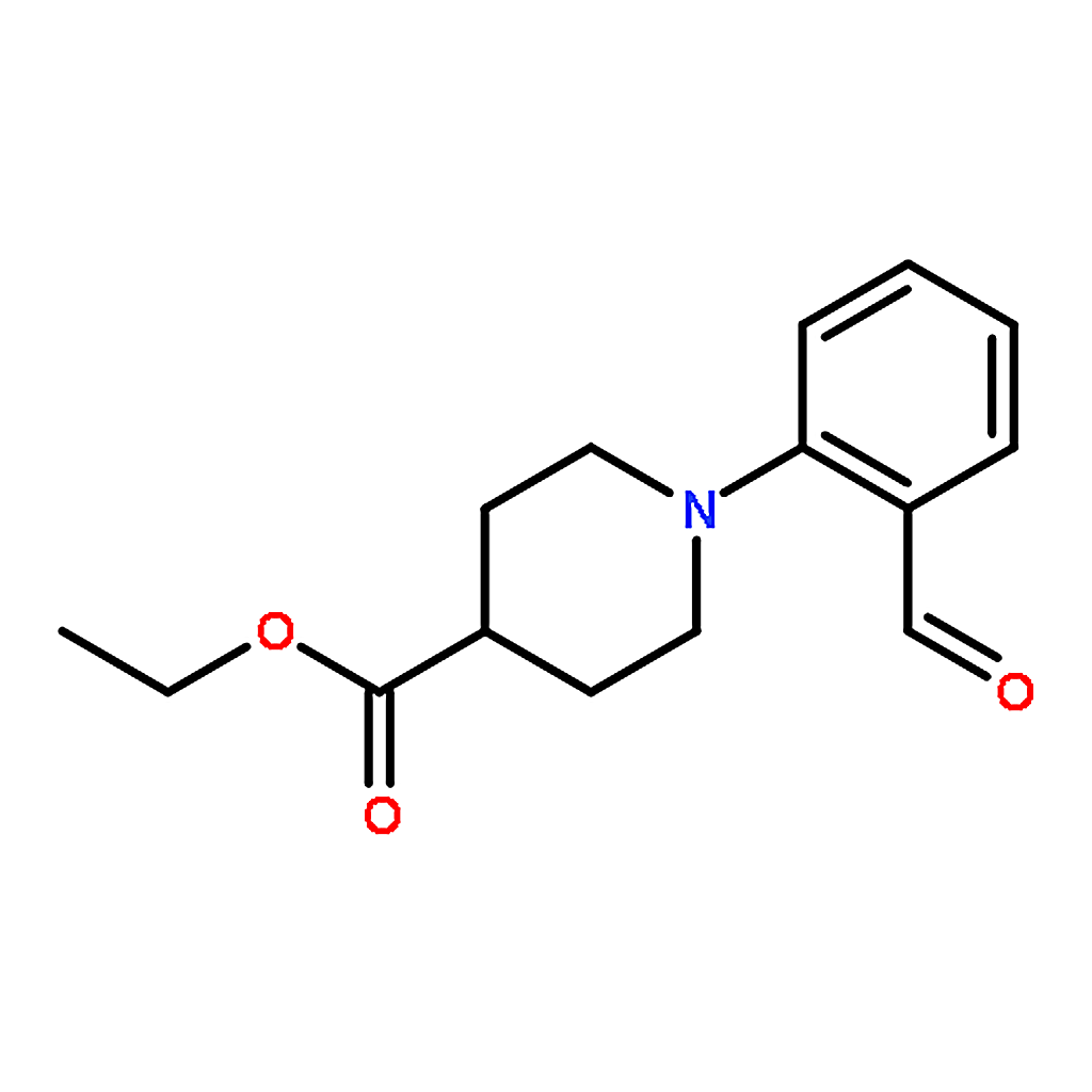 RHAWN Ethyl 1-(2-formylphenyl)piperidine-4-carboxylate