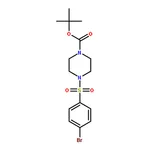 RHAWN tert-Butyl 4-((4-bromophenyl)sulfonyl)piperazine-1-carboxylate