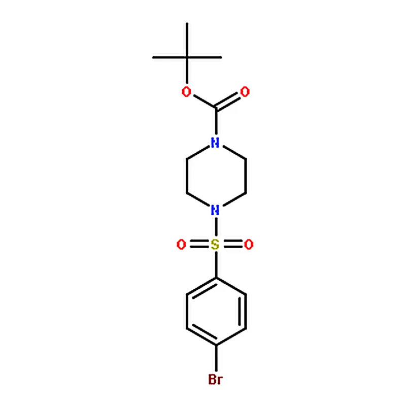 RHAWN tert-Butyl 4-((4-bromophenyl)sulfonyl)piperazine-1-carboxylate