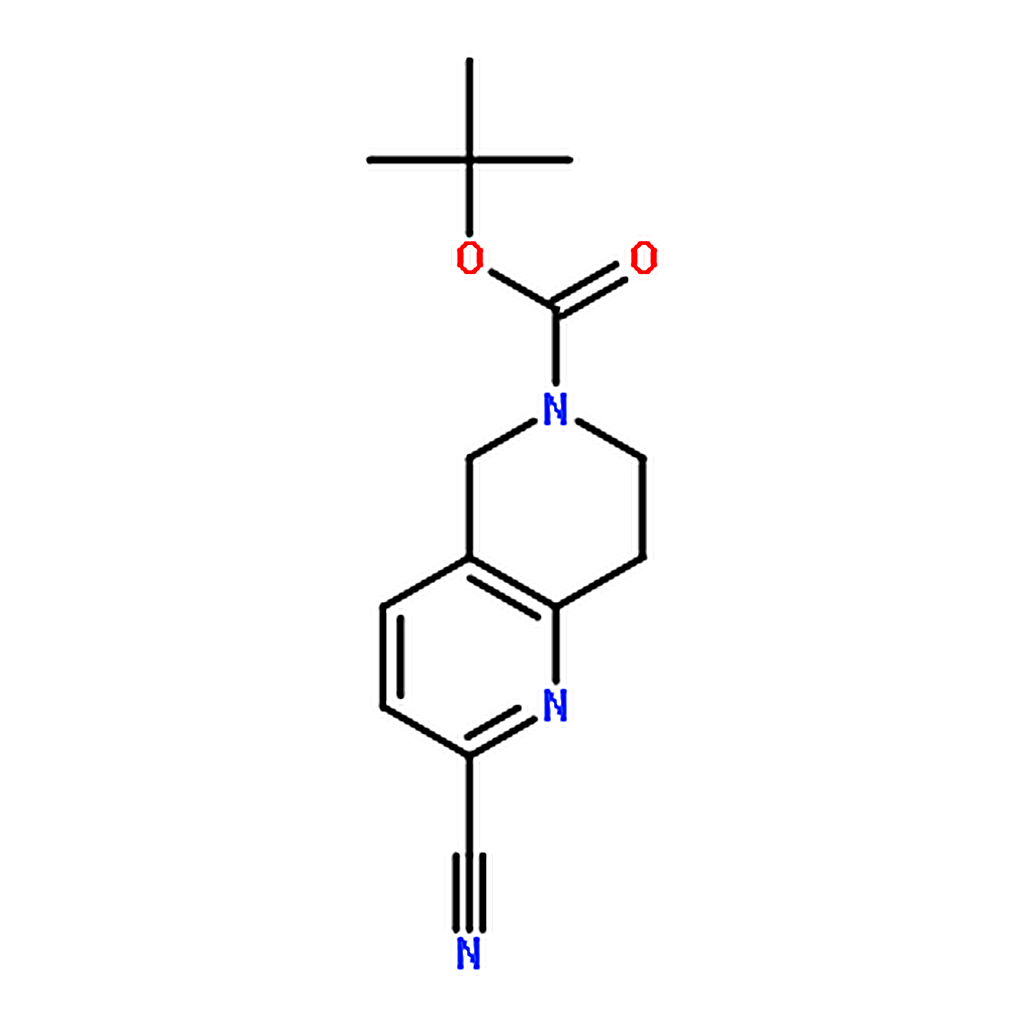 RHAWN 6-Boc-5，6，7，8-tetrahydro-1，6-naphthyridine-2-carbonitrile