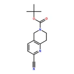 RHAWN 6-Boc-5,6,7,8-tetrahydro-1,6-naphthyridine-2-carbonitrile
