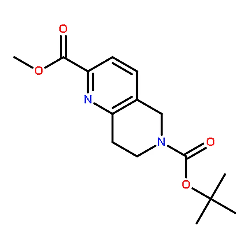 RHAWN 6-Tert-Butyl 2-Methyl 7,8-Dihydro-1,6-Naphthyridine-2,6(5H)-Dicarboxylate