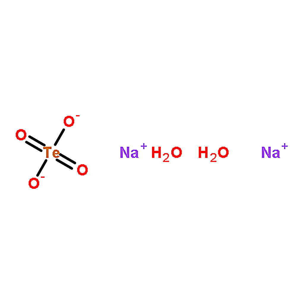 RHAWN Sodium tellurate(VI) dihydrate