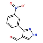 RHAWN 3-(3-nitrophenyl)-1H-pyrazole-4-carbaldehyde