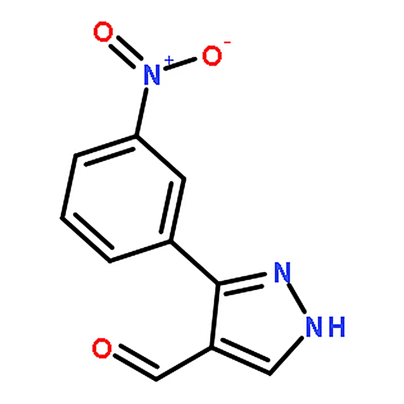 RHAWN 3-(3-nitrophenyl)-1H-pyrazole-4-carbaldehyde