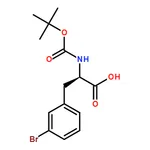 RHAWN (R)-3-(3-Bromophenyl)-2-((tert-butoxycarbonyl)amino)propanoic acid