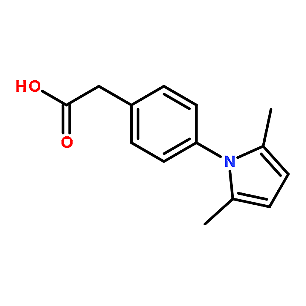 RHAWN 2-(4-(2,5-Dimethyl-1H-pyrrol-1-yl)phenyl)acetic acid