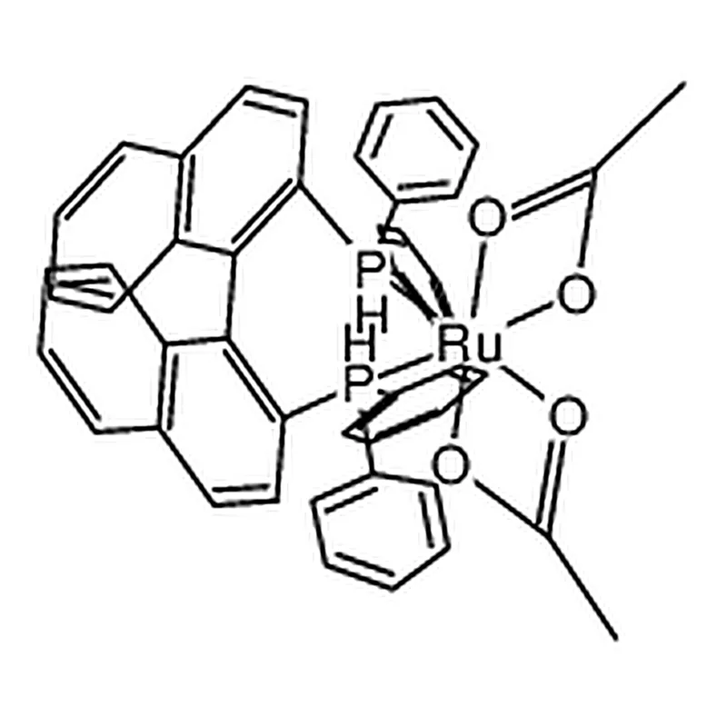 RHAWN Ru(OCOCH3)2((S)-2,2'-bis(diphenylphosphino)-1,1'-binaphthyl)