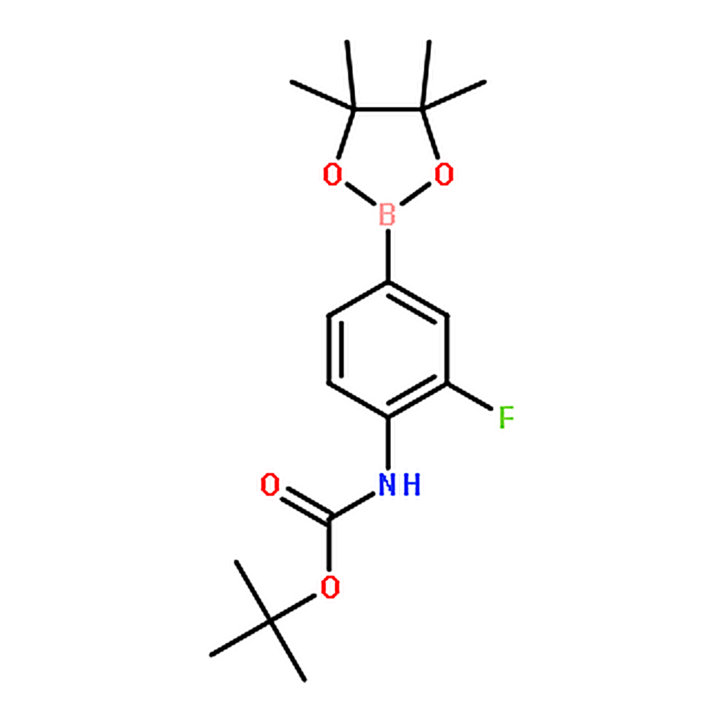RHAWN tert-Butyl 2-fluoro-4-(4，4，5，5-tetramethyl-1，3，2-dioxaborolan-2-yl)phenylcarbamate