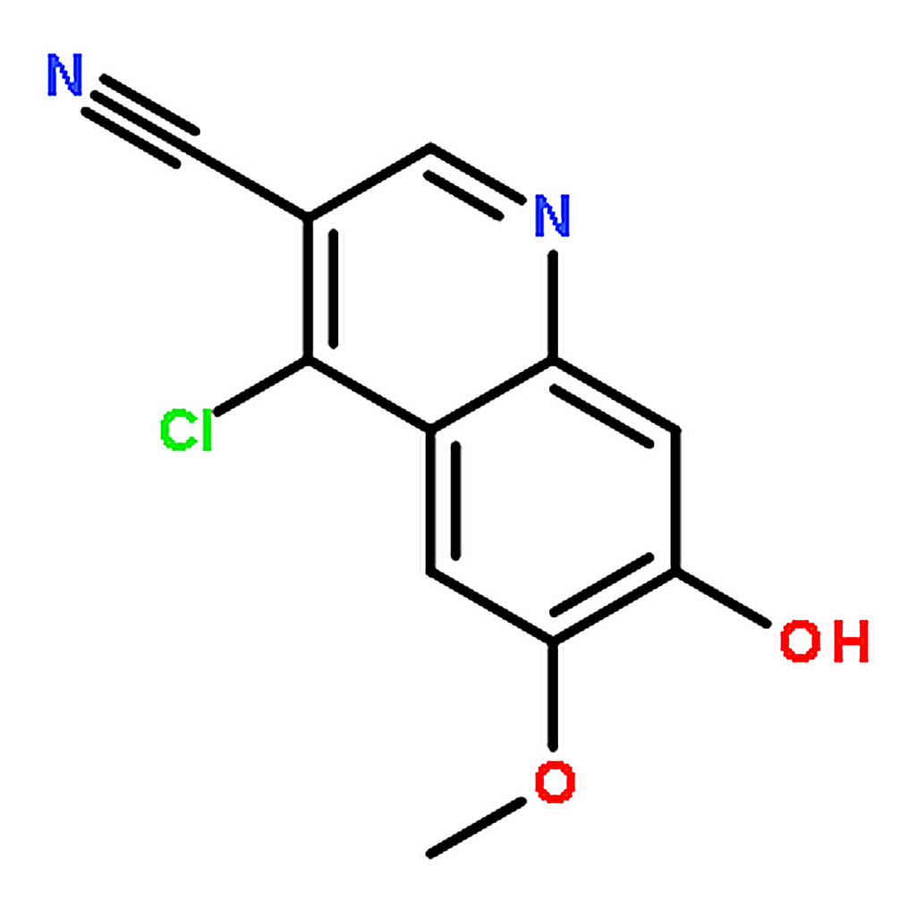 RHAWN 4-Chloro-7-hydroxy-6-methoxyquinoline-3-carbonitrile