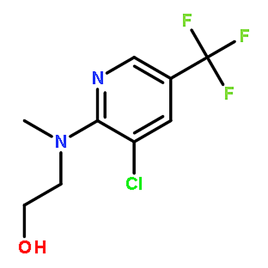 RHAWN 2-((3-Chloro-5-(trifluoromethyl)pyridin-2-yl)(methyl)amino)ethan-1-ol
