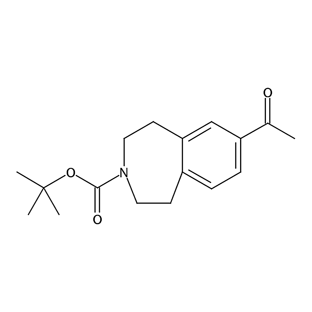 RHAWN tert-butyl 7-acetyl-2，3，4，5-tetrahydro-1H-3-benzazepine-3-carboxylate