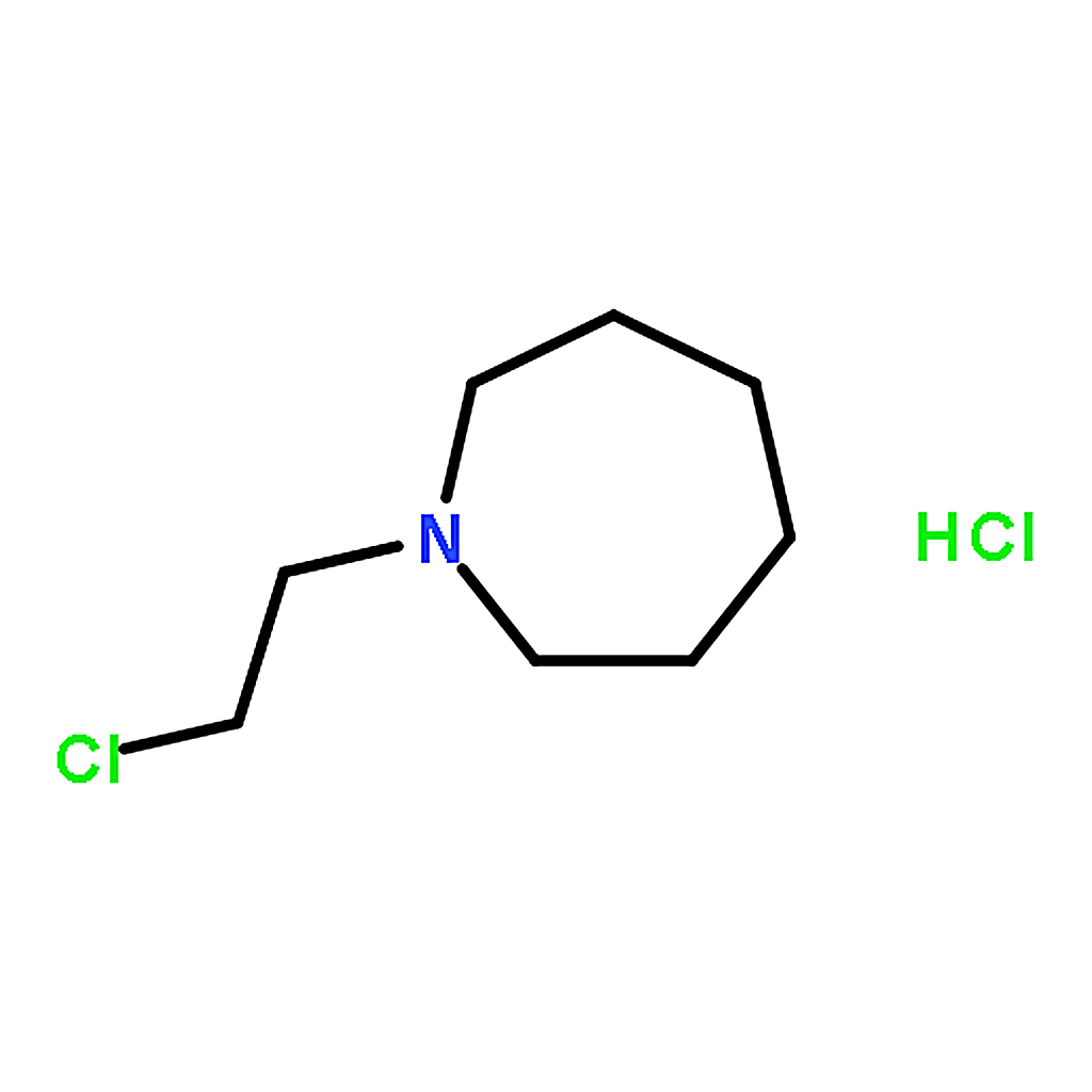 RHAWN 2-(Hexamethyleneimino)ethyl chloride hydrochloride