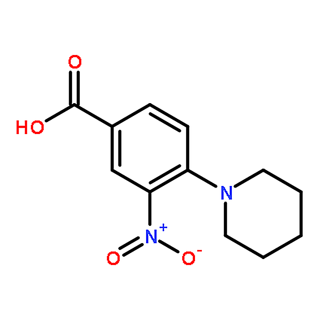 RHAWN 3-nitro-4-piperidin-1-ylbenzoic acid