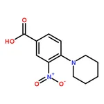 RHAWN 3-nitro-4-piperidin-1-ylbenzoic acid