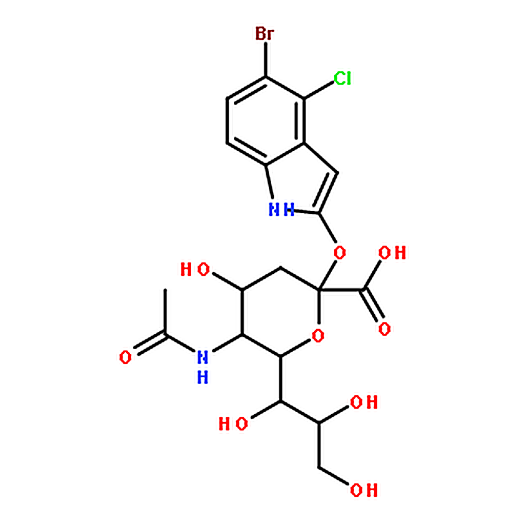 RHAWN 5-Bromo-4-chloro-3-indolyl--D-N-acetylneuraminic acid