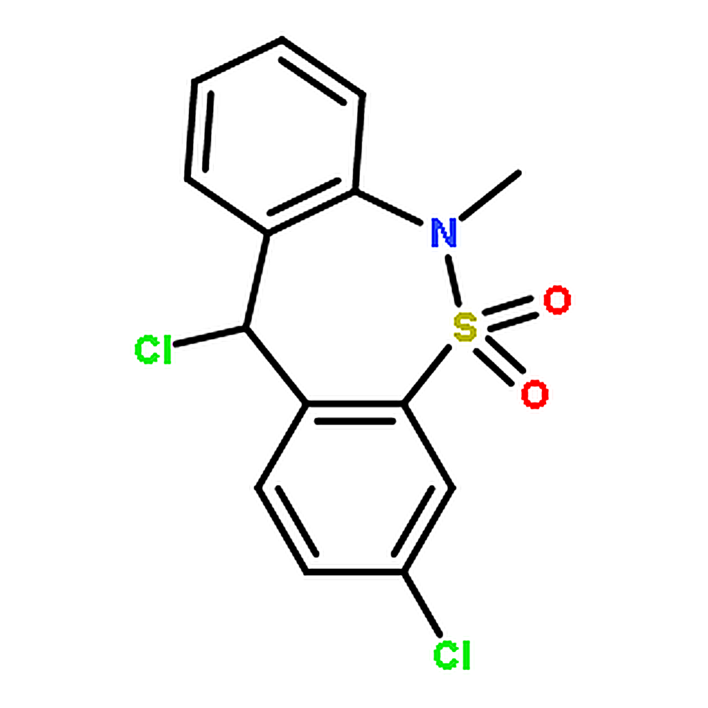 RHAWN 3，11-Dichloro-6-methyl-6，11-dihydrodibenzo[c，f][1，2]thiazepine 5，5-dioxide