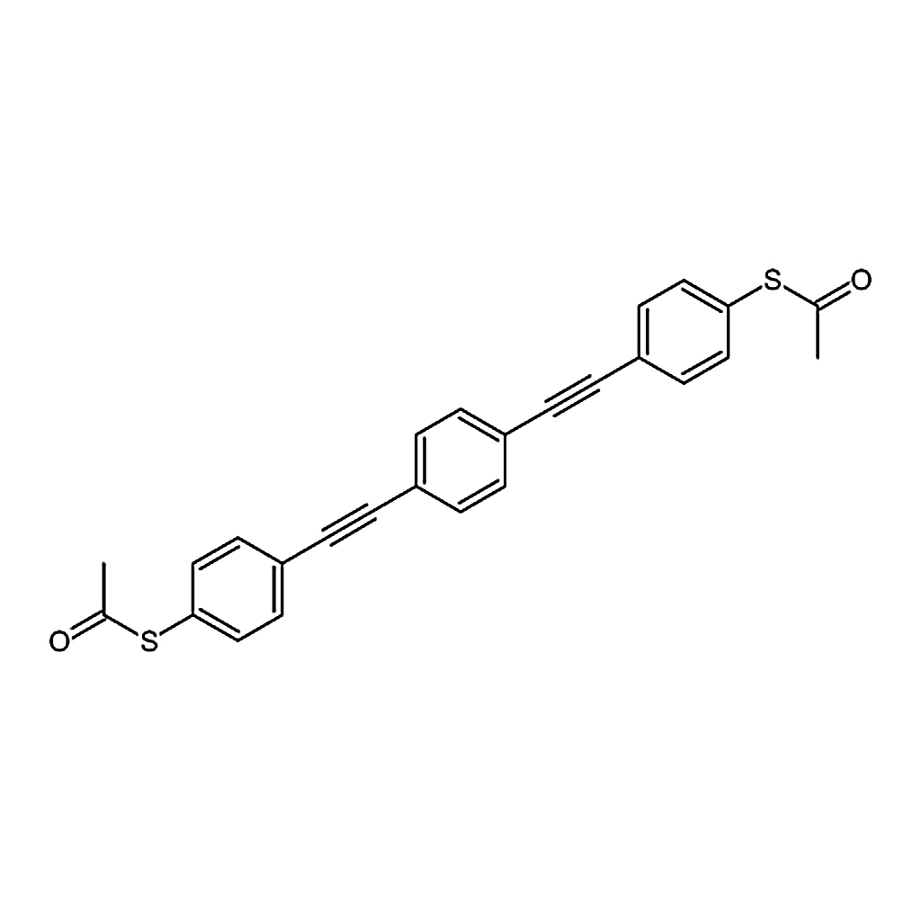 RHAWN S，S'-[1，4-Phenylenebis(2，1-ethynediyl-4，1-phenylene)]bis(thioacetate)