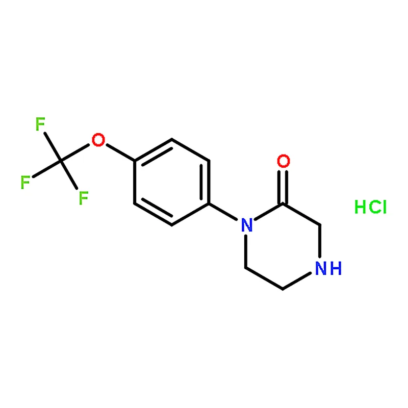 RHAWN 1-(4-(Trifluoromethoxy)phenyl)piperazin-2-one hydrochloride