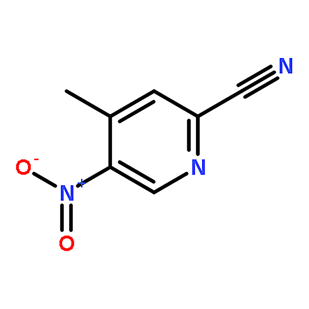 RHAWN 2-Cyano-4-methyl-5-nitropyridine