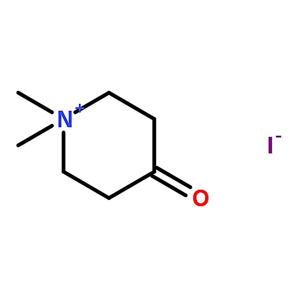 RHAWN 1,1-Dimethyl-4-oxopiperidin-1-ium iodide