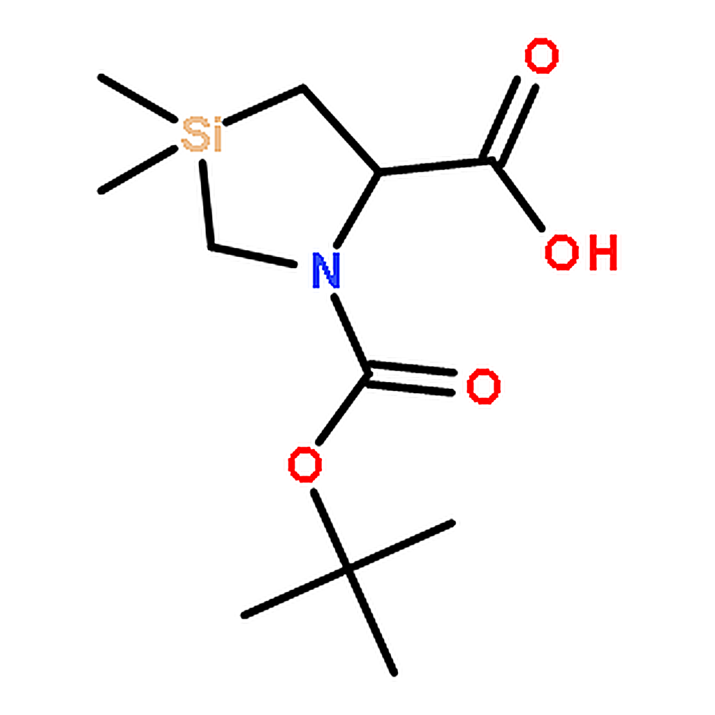 RHAWN (R)-1-(tert-Butoxycarbonyl)-3,3-dimethyl-1,3-azasilolidine-5-carboxylic acid