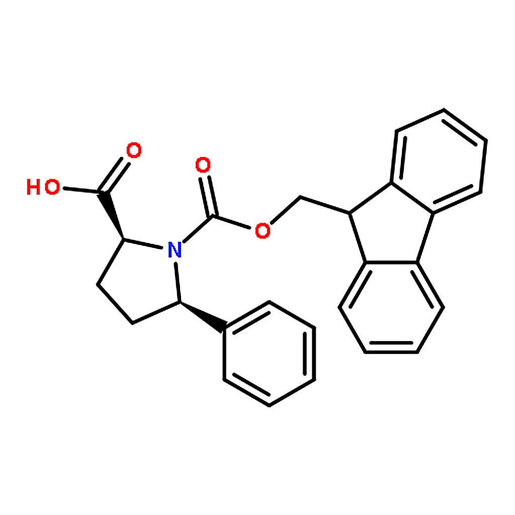 RHAWN (2S,4S)-1-(((9H-Fluoren-9-yl)methoxy)carbonyl)-4-phenylpyrrolidine-2-carboxylic acid