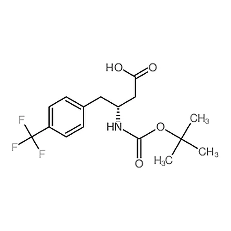 RHAWN (R)-3-((tert-Butoxycarbonyl)amino)-4-(4-(trifluoromethyl)phenyl)butanoic acid