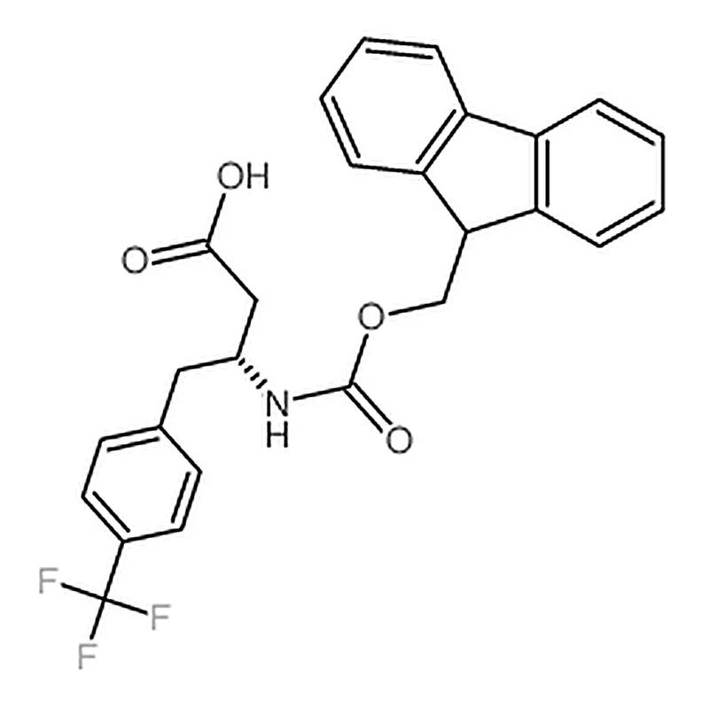 RHAWN (R)-3-((((9H-Fluoren-9-yl)methoxy)carbonyl)amino)-4-(4-(trifluoromethyl)phenyl)butanoic acid