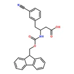 RHAWN (R)-3-((((9H-Fluoren-9-yl)methoxy)carbonyl)amino)-4-(3-cyanophenyl)butanoic acid