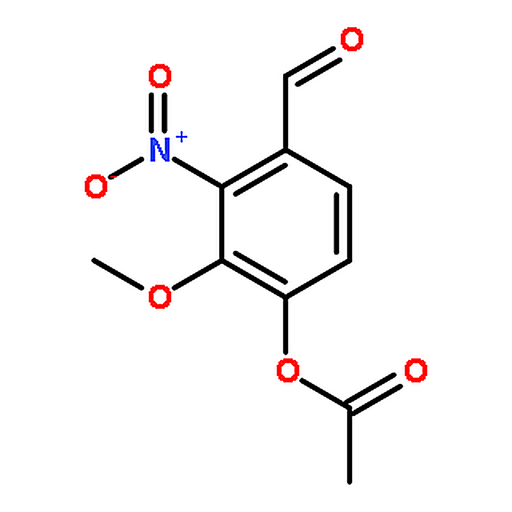 RHAWN 4-Formyl-2-methoxy-3-nitrophenyl acetate