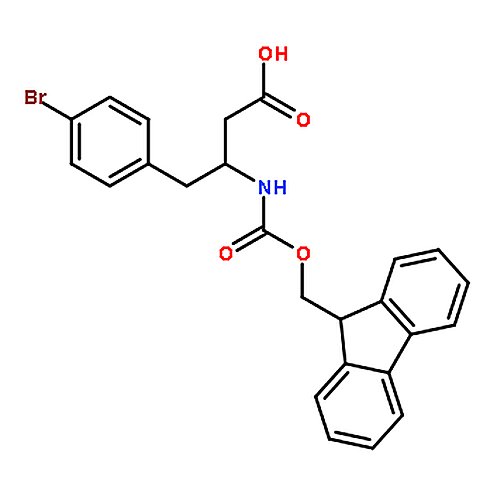 RHAWN (S)-3-((((9H-Fluoren-9-yl)methoxy)carbonyl)amino)-4-(4-bromophenyl)butanoic acid