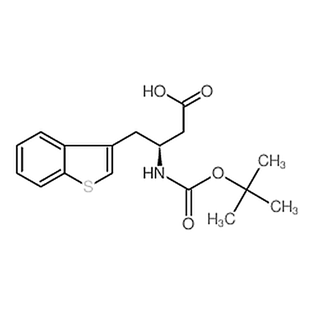 RHAWN (S)-4-(Benzo[b]thiophen-3-yl)-3-((tert-butoxycarbonyl)amino)butanoic acid