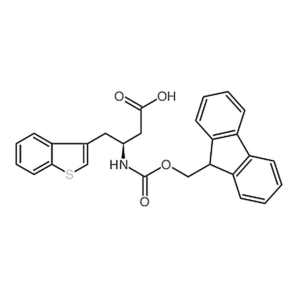 RHAWN (S)-3-((((9H-Fluoren-9-yl)methoxy)carbonyl)amino)-4-(benzo[b]thiophen-3-yl)butanoic acid
